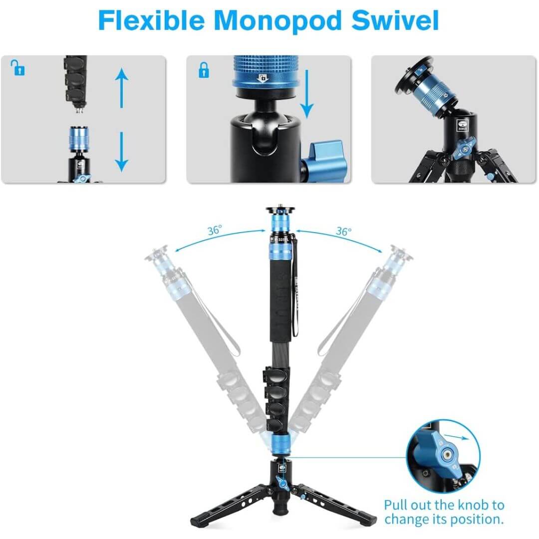 best monopod with feet