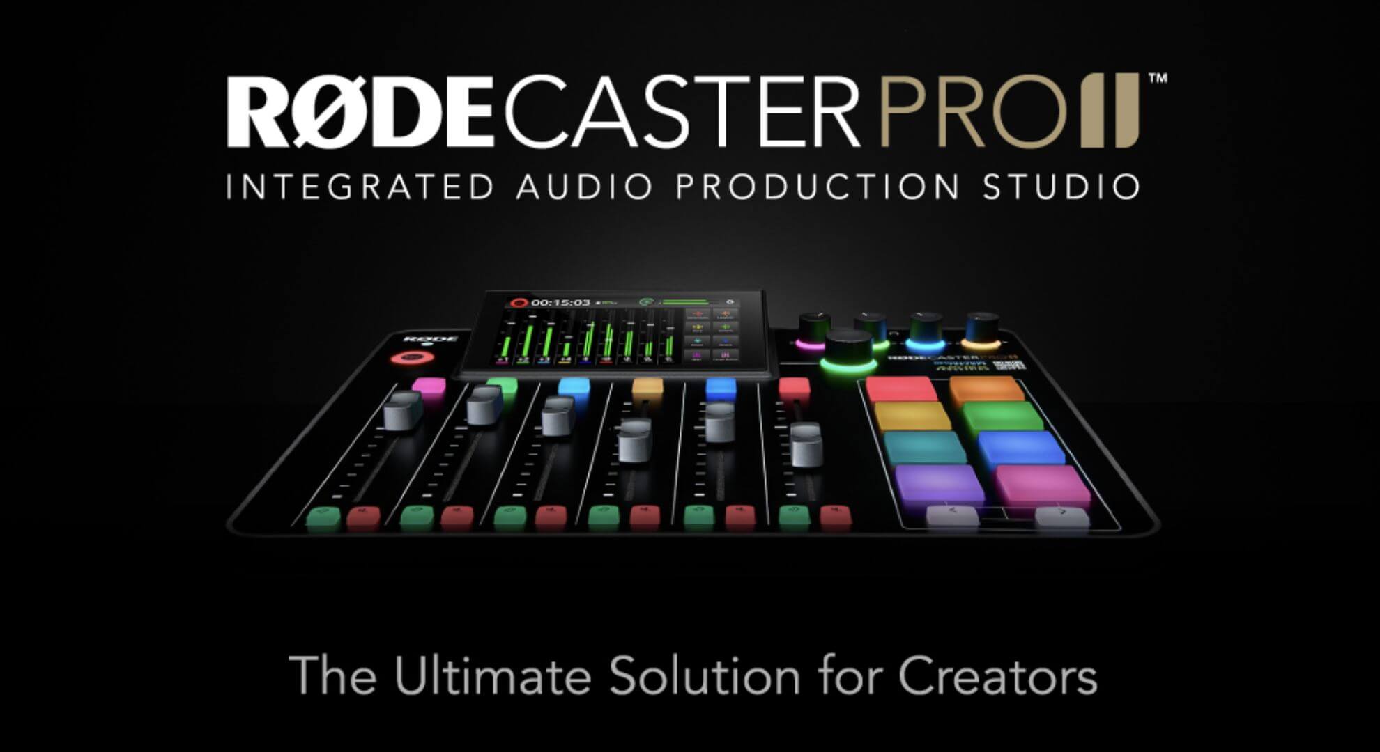 rodecaster pro 2 review