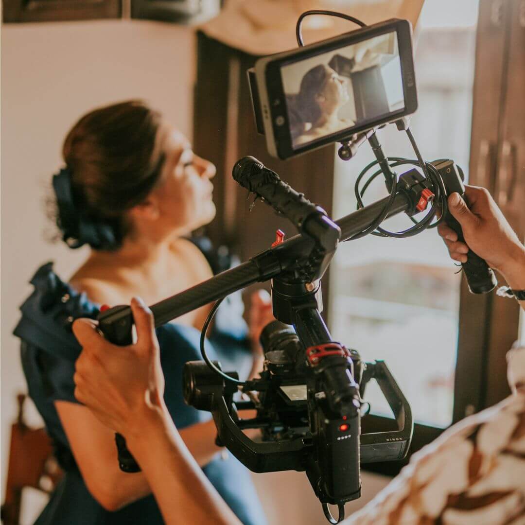 how to use a gimbal for wedding videos